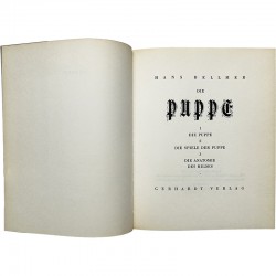 tte édition réunit 3 livres (en allemand) déjà publiés par Hans Bellmer