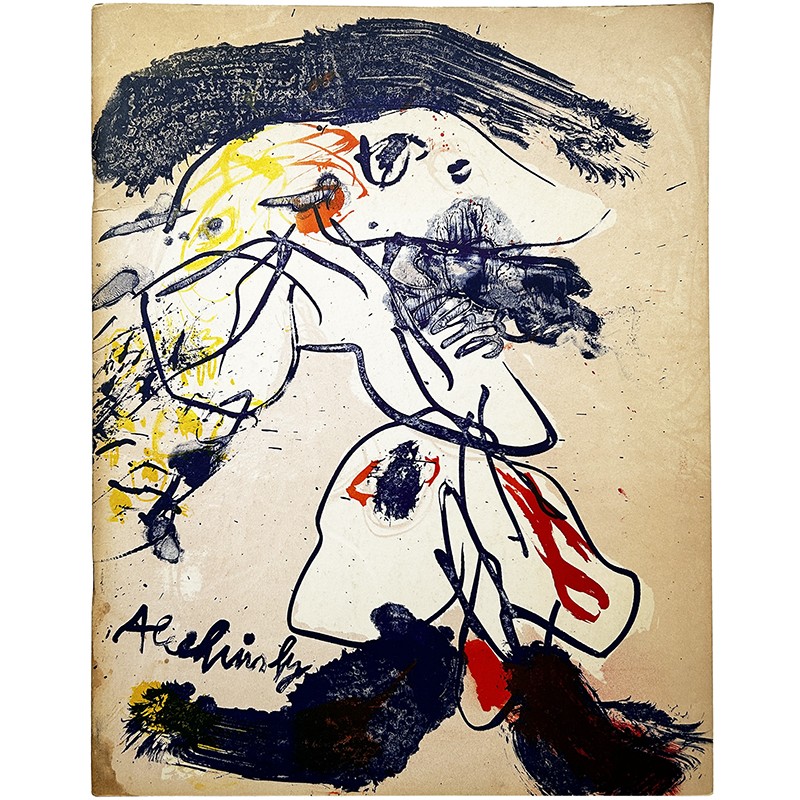 Pierre Alechinsky, galerie de France, 1962