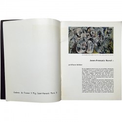 catalogue de Pierre Alechinsky, préface de Jean-François Revel, 1962