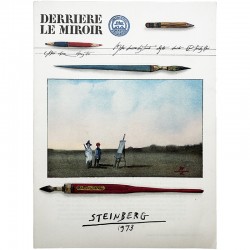 Saul Steinberg, Derrière le Miroir, Galerie Maeght, 1973