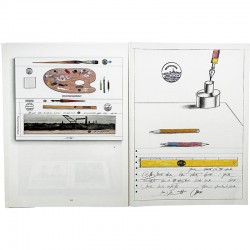 lithographie originale de Saul Steinberg, 1973