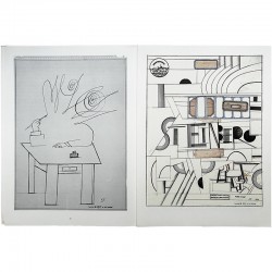 Saul Steinberg, texte d’Italo Calvino «La Plume à la première personne» 1977