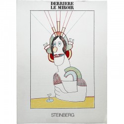 Saul Steinberg, Derrière le Miroir, Galerie Maeght, 1977