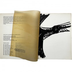 catalogue sous forme de portfolio en lithographie de l'exposition de Wifredo Lam