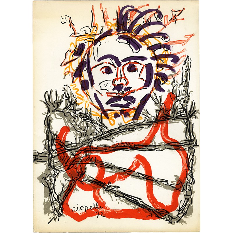 Jean-Paul Riopelle, Ficelles et autres jeux, 1972