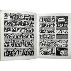 bande dessinée hypergraphique du lettriste Roberto Altmann, 1968
