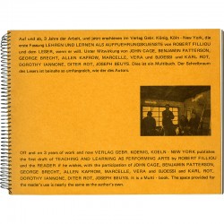 Robert Filliou, Teaching and Learning as Performing Arts, 1970