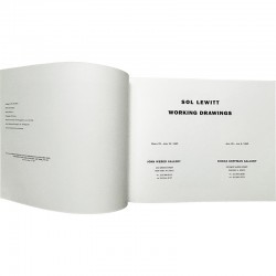 Sol LeWitt, Working Drawings, Rhona Hoffman Gallery, Chicago, du 28 avril au 9 juin 1995