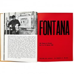 catalogue recensant les expositions présentées par la galerie Del Naviglio, à Milan, 1959 et 1960