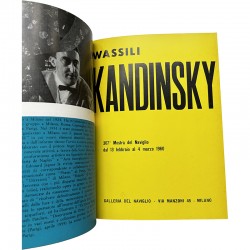 Kandinsky présenté par la galerie Del Naviglio, à Milan, entre 1959 et 1960
