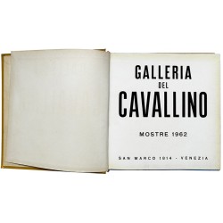 Galleria Del Cavalino, Mostre 1962