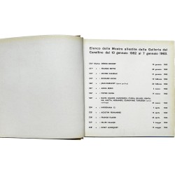 Galleria Del Cavalino, Mostre 1962