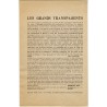 Dotremont, Les Grands Transparents, Groupes Surréalistes-Révolutionnaires, 1947