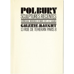 Pol Bury "Sculptures récentes", galerie Maeght, 1971