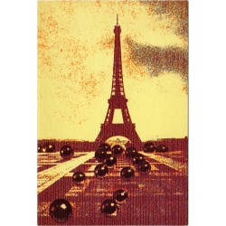 carton d'invitation en lithographie à l'exposition de Pol Bury "Sculptures récentes", à la galerie Maeght, Paris, 1971