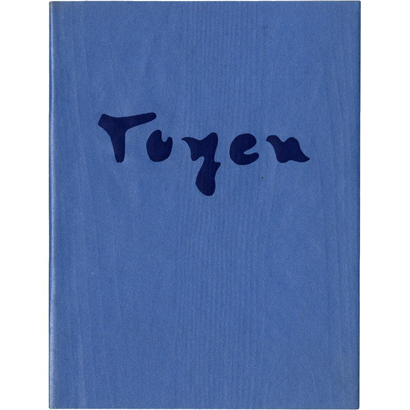 plaquette/carton d'invitation/catalogue de l'exposition consacrée à Toyen, à la galerie Raymond Cordier, à Paris, 1962