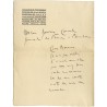 lettre adressée par Joachim (Joaquín) Nin – pianiste et compositeur cubain – à Édouard Gaussen, consul général à Barcelone