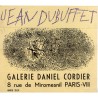 Jean Dubuffet, As-tu cueilli la fleur de barbe, 1960 (invitation)