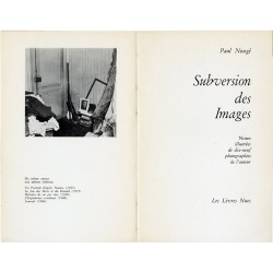 Paul Nougé, Subversion des images, Les Lèvres Nues, 1968