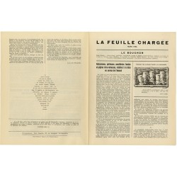 dessin de René Magritte "Portrait des auteurs traités à la bouchonne", 1950