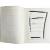 livre d'artiste de Gil Joseph Wolman, relevé typographique d'un monde daté 22 novembre, Spiess  1985