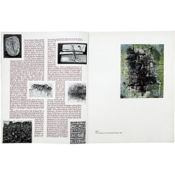 reproduction de Wols, dans la revue United States Lines Paris Review, 1953