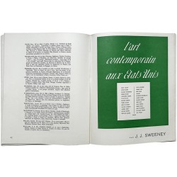 Les Cahiers d'art, L'art contemporain aux États-Unis, par James Johnson Sweeney, 1938