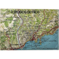 catalogue de l'exposition inaugurale "À propos de Nice",  Centre Georges Pompidou, 31 janvier - 11 avril 1977