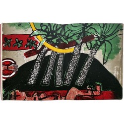 Corneille, lithographie originale imprimée par l'atelier Cassé, à Paris, 1970