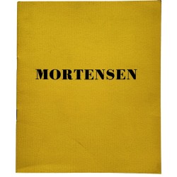 catalogue de l'exposition de Richard Mortensen, à la galerie Denise René, à Paris, en janvier et février 1956