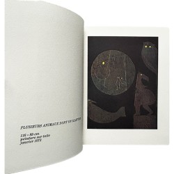 Max, Ernst, Plusieurs animaux dont un illettré, Iolas, 1973