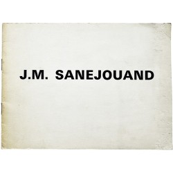 Jean-Michel Sanejouand, Deux organisations d'espace, 1968