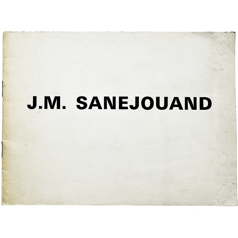 Jean-Michel Sanejouand, Deux organisations d'espace, 1968