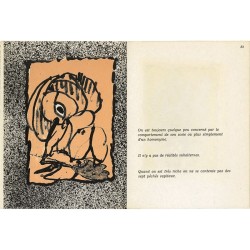 Alechinsky, Chavée, Au demeurant, édition du Daily-Bul, La Louvière (Belgique), 1969