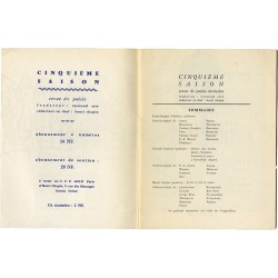 exposition "Poésie objective" Jean-Jacques Lévêque, Gérard Guillot, Henri Chopin, galerie Art de France,  1961
