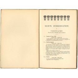 Henri Fantin-Latour au Palais de l'École nationale des beaux-arts, à Paris, en mai-juin 1906