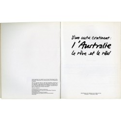 D'un autre continent : l'Australie, Le rêve et le réel, ARC 1983