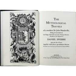 The Mythological Travels… of a modern Sir John Mandeville, being an account of the Magic, Meatballs and other Monkey Business