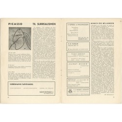 revue "Linien", rédacteurs  Vilhelm Bjerke-Petersen, Eiler Bille et Richard S. Mortensen, 15 janvier 1934