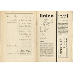 Revue Linien, n°1, Copenhague 1934