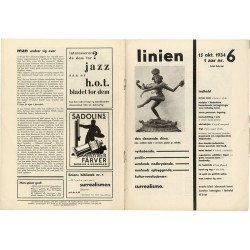 Revue Linien, n°6, Copenhague 1934