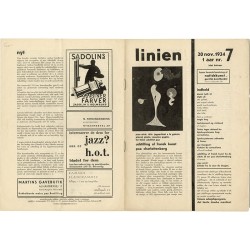 Revue Linien, n°7, Copenhague, novembre 1934