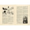 Linien, n°8-9 : textes et illustrations de Giacometti, Dora Maar, Marcel Duchamp, Erik Olson, Cocteau, Stephen, Arthur Lundkvist