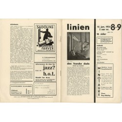 Revue Linien, n°8-9, Copenhague, janvier 1935