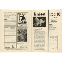 Revue Linien, n°10, Copenhague, février 1935