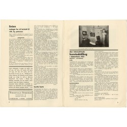 Linien n°10 : textes et illustrations de Paul Eluard, Eiler Bille, Richard S. Mortensen, Bodil Bech