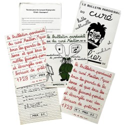 Le bulletin paroissial du curé Meslier, n°1 à 5, 1971-1973