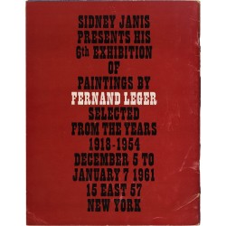 Fernand Léger, galerie Sidney Janis, New York, 1960-1961