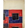 Sonia Delaunay, projet au feutre de tissu simultané, édité par la maison Ferret Frères Cie, à Paris, en 1926