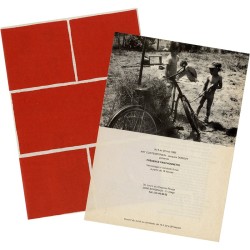 Présence Panchounette, lot de deux cartons d'invitation, 1980 et 2008